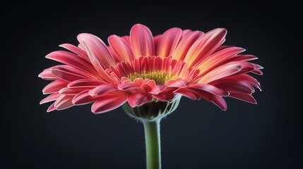 Poster - Closeup view of delicate flower, flower blooming