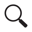 © Vector Store - Magnifying glass icon, vector magnifier or loupe sign.