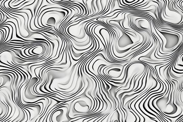 Abstract wavy lines pattern 