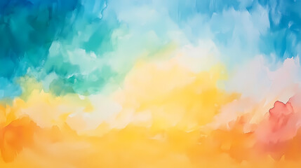 Wall Mural - abstract watercolor background