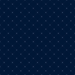 Leinwandbilder - VR HUD futuristic interface rhombus grid. Rhombic linear head up display seamless pattern. Digital UI mesh cyber screen. GUI hi tech square cross background. FUI Sci Fi dark blue digital eps wireframe