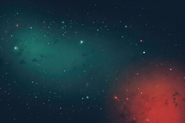 Wall Mural - gradient red and blue shining glittering background. beautiful galaxy background with nebula cosmos.