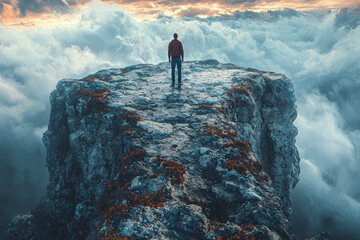 Poster - a mentor who advises resilience but gives up easily when faced with challenges, showcasing a gap bet