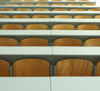 © Uros Petrovic - Empty seats in new modern clean lecture hall or classroom