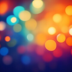 abstract background with bokeh