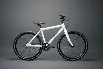 Bicycle png mockup, transparent vehicle