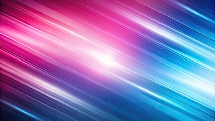 Poster - Abstract background with sharp shades of pink and blue Wide-Angle