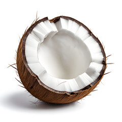 coconut on white