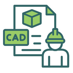 Poster - Cad Icon