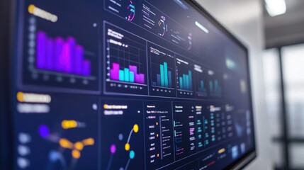 Poster - Data Visualization on a Modern Screen Display