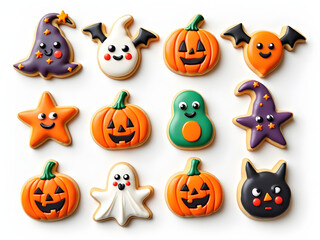 halloween pumpkin set