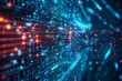 © dendyh7 - Digital Technology background of data and network created with Generative AI