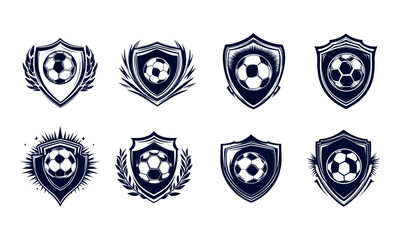 Dynamic Soccer Ball Illustrations with Motion Effects