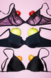© Colour Laboratory/Stocksy - Bikinis & bras with fruits as boobs representing diversity of breasts