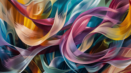 Poster - abstract background modern 3d wallpaper business background 