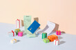 © Marc Tran/Stocksy - Colorful Gift Boxes with Cash Receipt and Credit Card