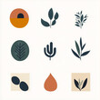 © Arrow - Set of Clean and Simple Organic Icons for Branding