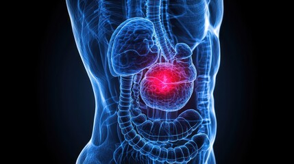 Poster - Comprehensive Guide to Human Gallbladder and Pancreas Anatomy for Medical Professionals