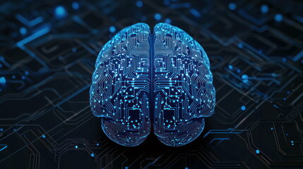 Poster - Exploring the Intersection of Technology and Neuroscience The Digital Brain Concept