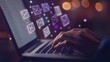 © adha - Email Communication on Laptop