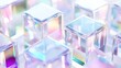© adha - Abstract Glass Cubes