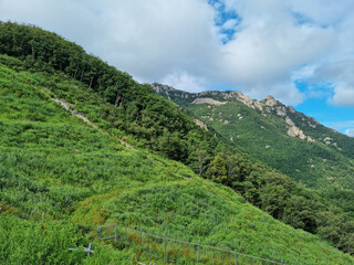 Canvas Print - 
This is the scenery of Mt. Seorak, South Korea.