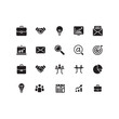 © Prodesignhub - Business and Marketing Icon Set. This set includes business and marketing icons, icon sets, black icons, and professional icons.