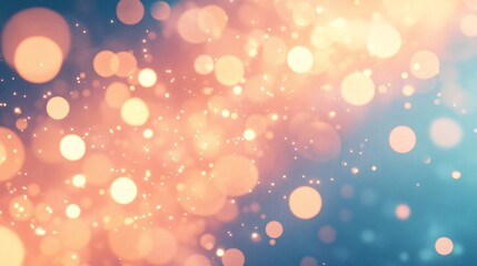 Poster - A vibrant, abstract background featuring colorful bokeh lights. This design provides a dreamy, festive atmosphere ideal for various creative projects.