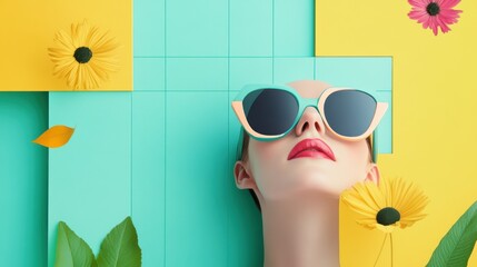 Poster - A social media feed showcasing a curated brand aesthetic, featuring high quality images and videos.