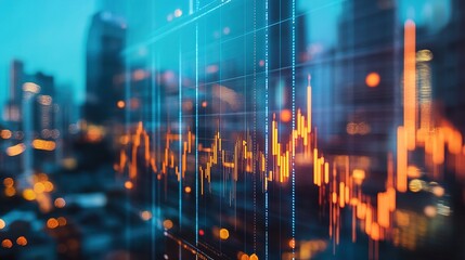 Poster - Abstract Financial Data Visualization in Urban Setting