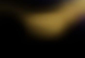 Poster - Abstract grainy gradient background in shades of gold and black.