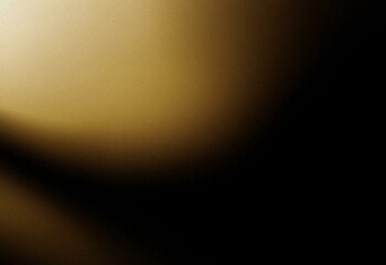 Poster - Abstract grainy background with a gradient from light gold to black.