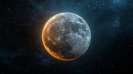 Wall Mural - planet in space