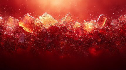 Wall Mural - fireworks in the city