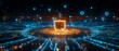 © Sidewaypics - Quantum Network Nexus, Quantum Computing in Digital Ecosystems