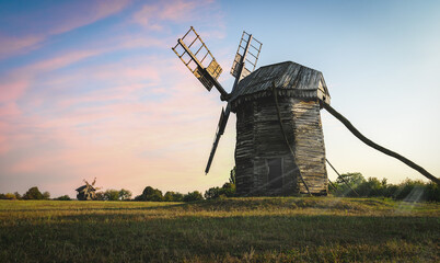 windmill in the country