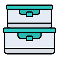 Poster - Food container Icon