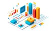 © Arbystudio - 3D Isometric Visualization of Data and Charts
