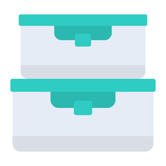 Poster - Food container Icon