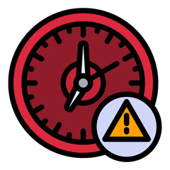 Poster - Clock Icon