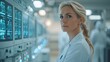 © Thanayut - Precision in Practice: Nurse Calibrating Medical Imaging Equipment with Focus on Control Panels in Clinical Setting