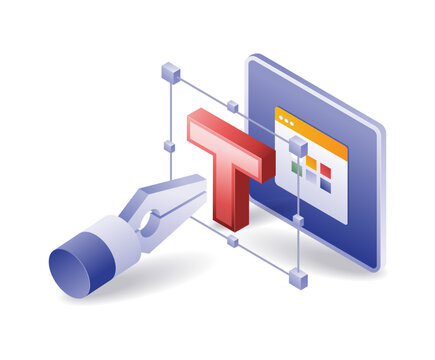 Designing digital products on a computer