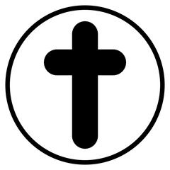 religion glyph icon