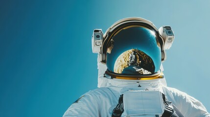 Wall Mural - astronaut exploring the cosmos