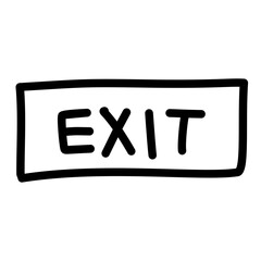 exit