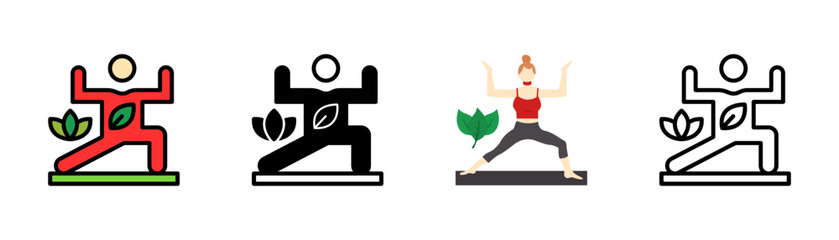 Set of Active Lifestyle Icon