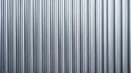 Aufkleber - Abstract Pattern of Vertical Lines on a Silver Surface