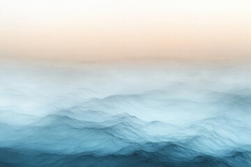 Aufkleber - A serene scene of a large body of water under a clear blue sky, perfect for use as a calm atmosphere or peaceful ambiance