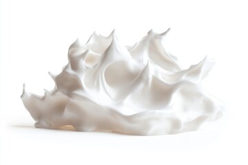 Poster - A close-up shot of a white object sitting on a table