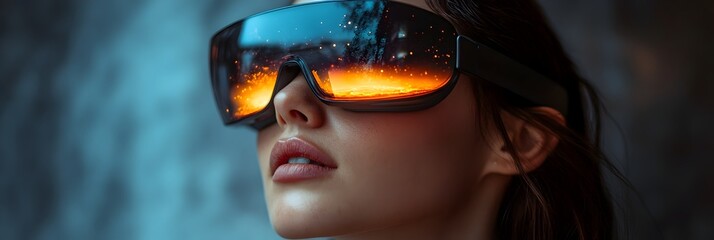 Aufkleber - Innovative communication industry empowered by the of mixed reality technology,driving and transformation.